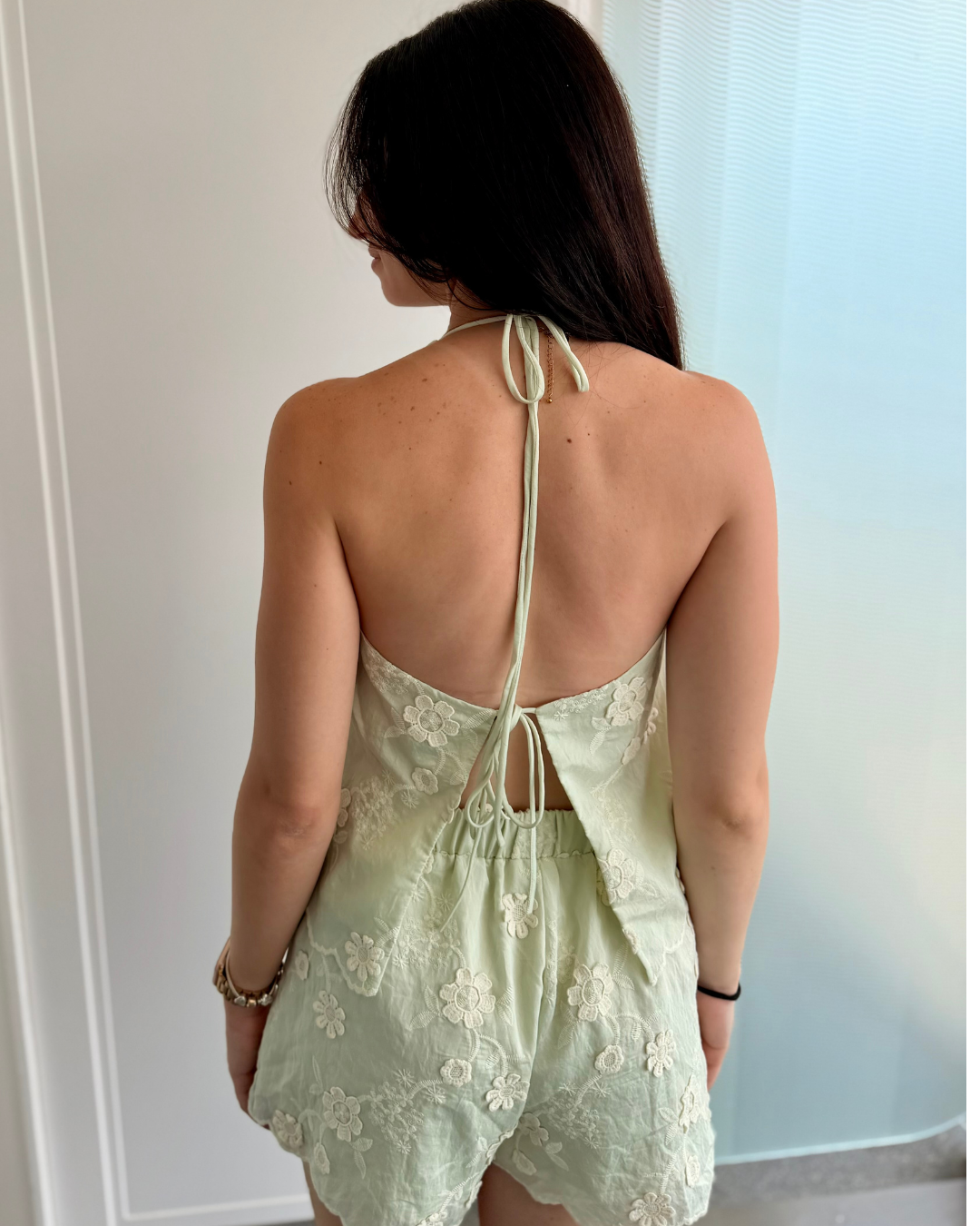 FABIÉ Aurelia Set, conjunto sage, look completo